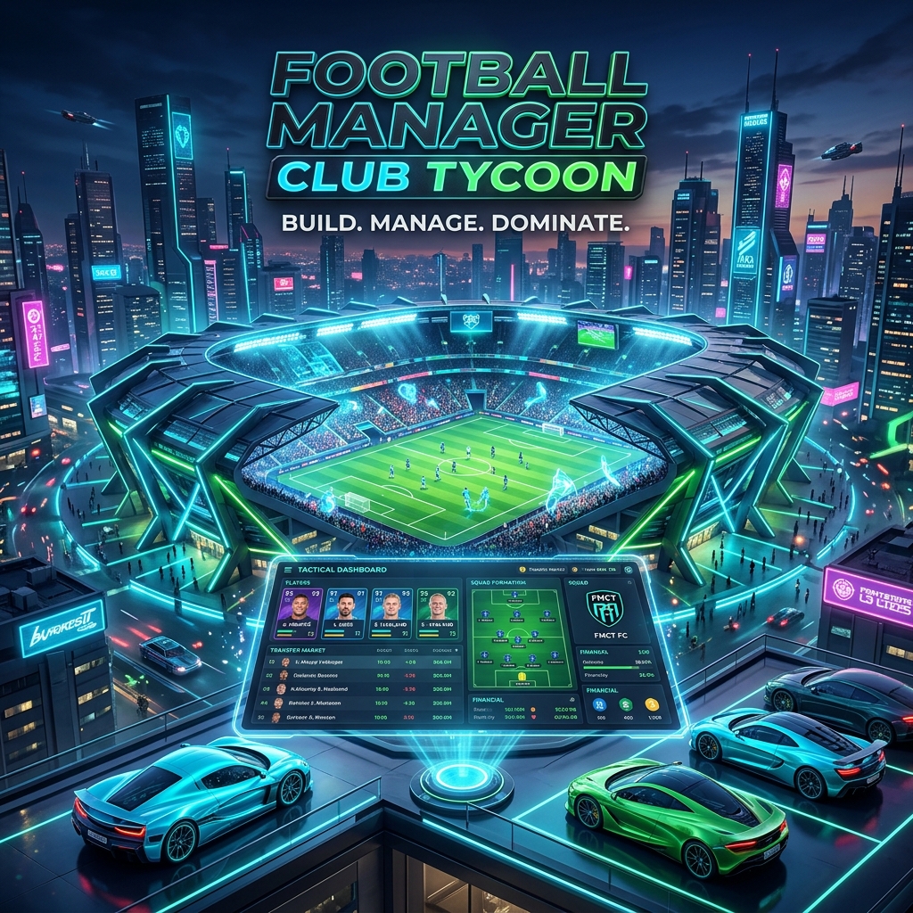 Football Manager Club Tycoon Stadium & UI Art